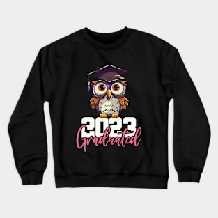 2023 Graduate, Cute Graduation Owl Year Shirt For Her Graduation Done, Graduation 2023, College Graduation, Grad School Shirt Crewneck Sweatshirt